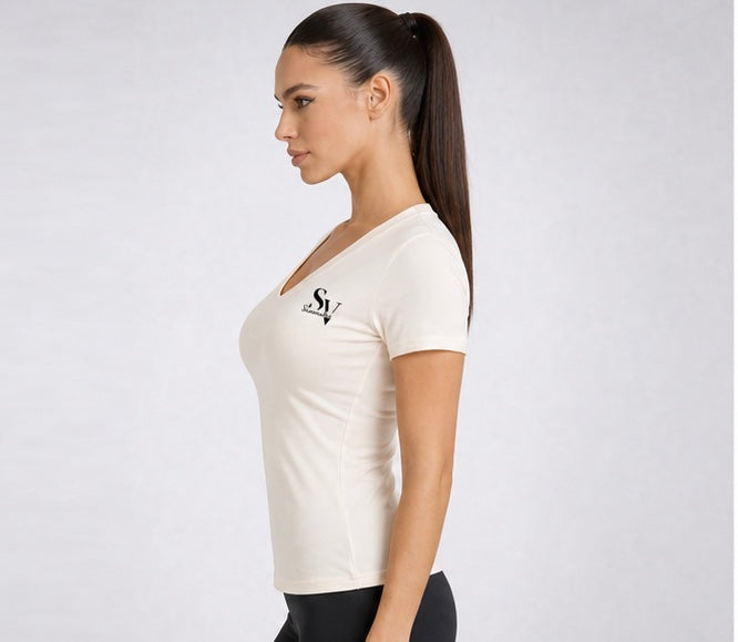 Savanchi V-Neck Top