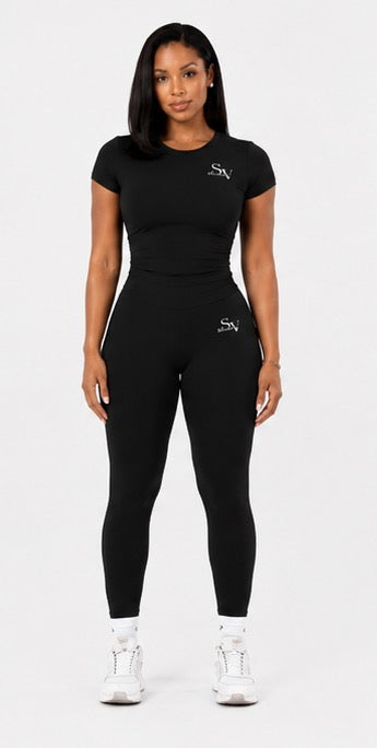 Savanchi Sculpt Short Sleeve Set