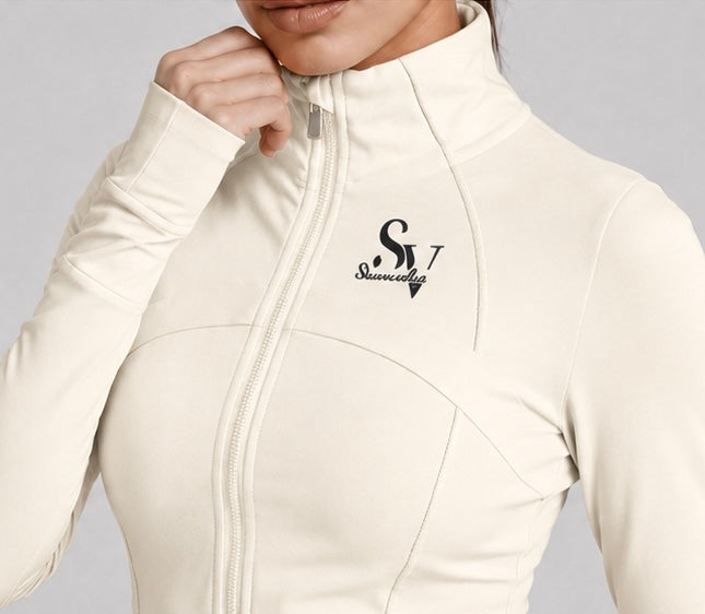 Savanchi Jersey Zip Top