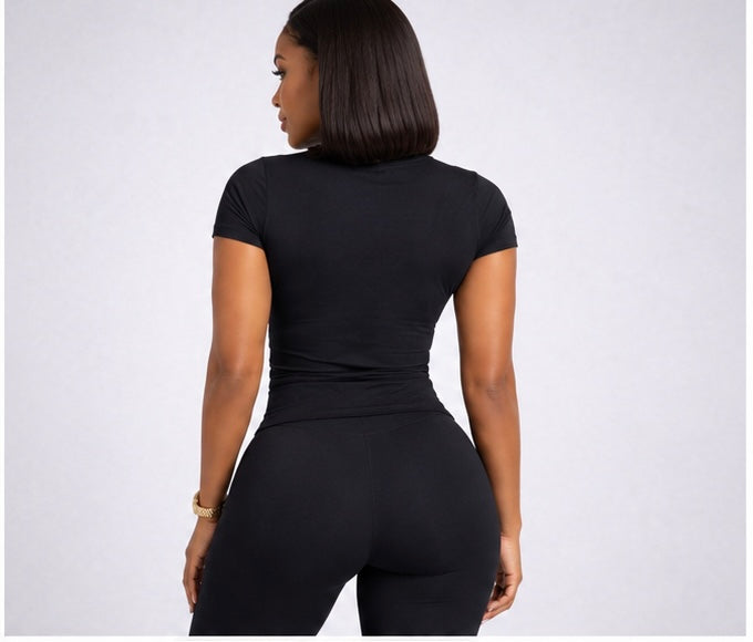 Savanchi Short-Sleeve Performance Top