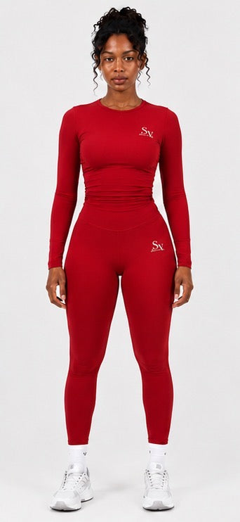 Savanchi Sculpt Long Sleeve Set