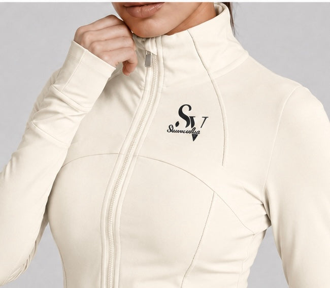 Savanchi Jersey Zip Top