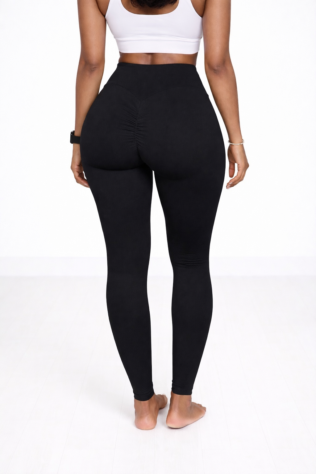Savanchi Sculpt Fit Scrunch Leggings