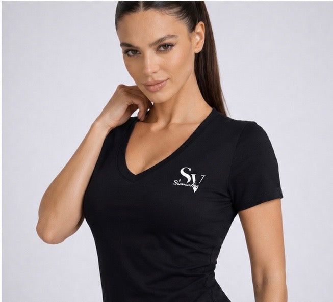 Savanchi V-Neck Top