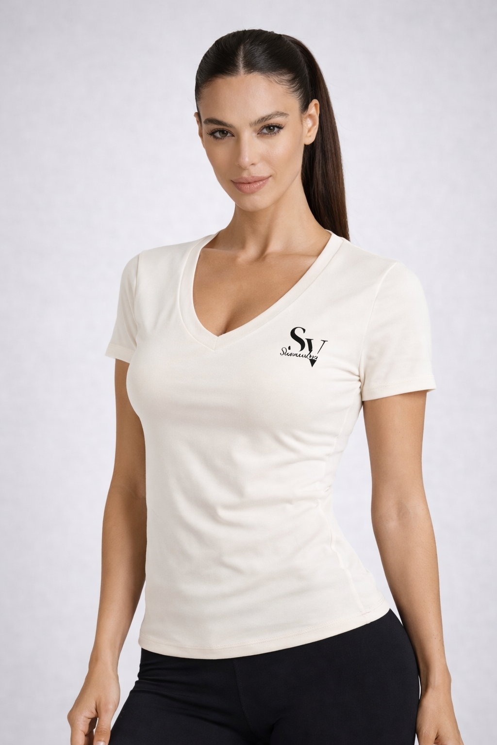 Savanchi V-Neck Top